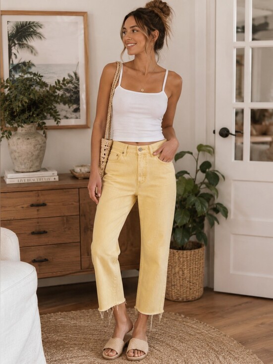 GAP Pants - GAP Cheeky Straight Cotton Jeans | Size 28 / 6